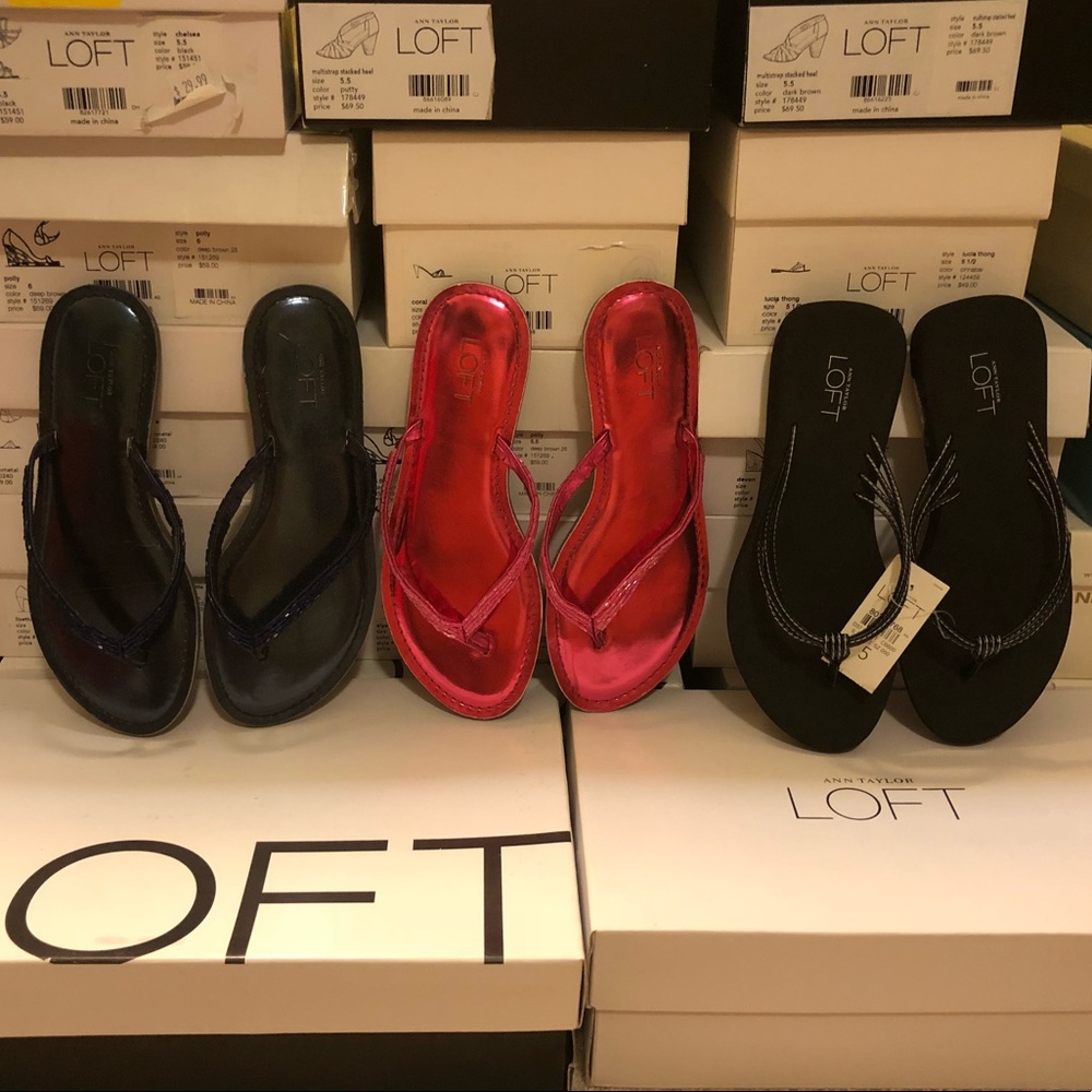 Bundle of Loft Sandals